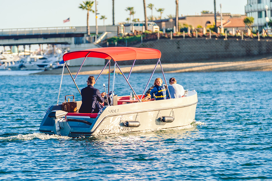 Newport Beach Vision Electric Boats Rental Lido Marina Village